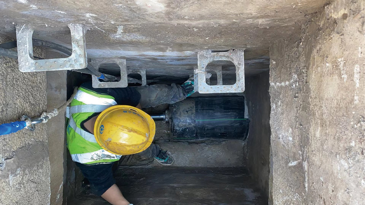 潜山HDPE短管内衬法